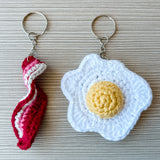 Fried Egg Keychain