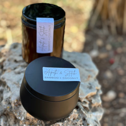 Bamboo + Coconut Soy Candle