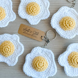 Fried Egg Keychain