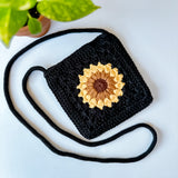 Black Sunflower Bag