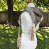 Color Block Kerchief Scarf