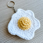 Fried Egg Keychain