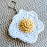 Fried Egg Keychain