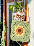 Sage Sunflower Bag