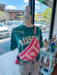 Pink Peony Crossbody