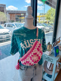 Pink Peony Crossbody