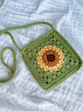 Sage Sunflower Bag