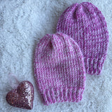 Orchid Frost Chunky Beanie