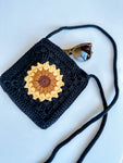 Black Sunflower Bag