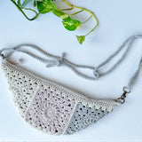 Neutral Crossbody Bumbag - Lined w/ Zipper